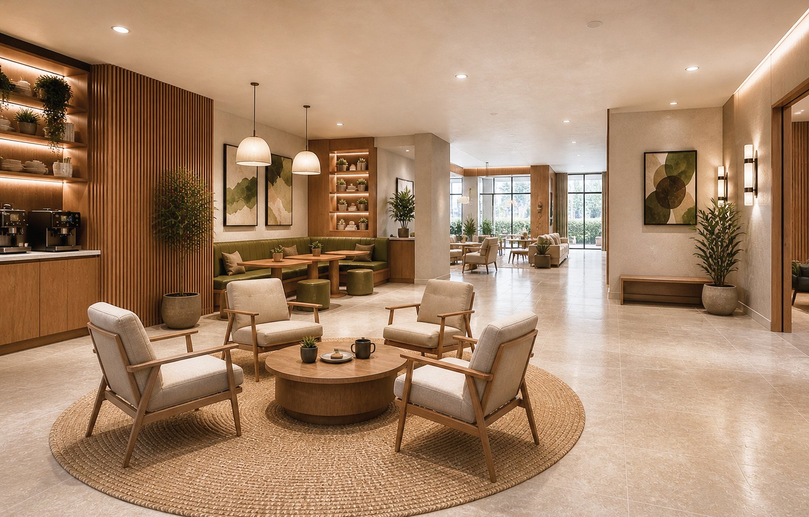 Velocity residents lounge